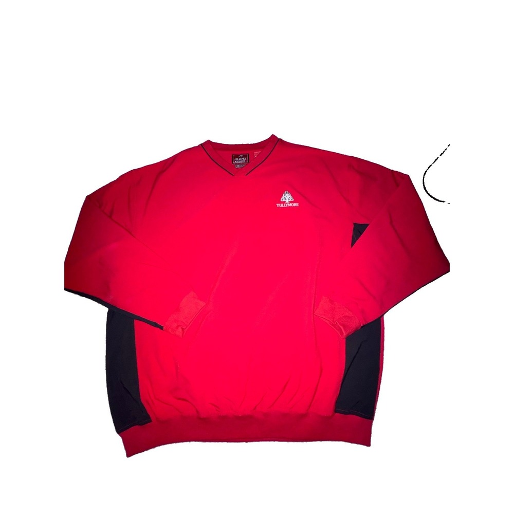 Ahead Extreme Tullymore Red V-Neck Pullover Sweatshirt XL